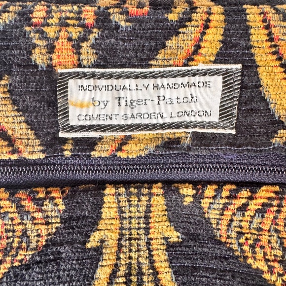 Handmade by Tiger Patch Covent‎ Garden London Tapestry Beaded Jeweled Crossbody - Picture 4 of 11